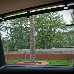 Mercedes Benz GLC d window blinds