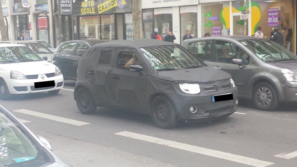 Suzuki Ignis spied in Europe (1)