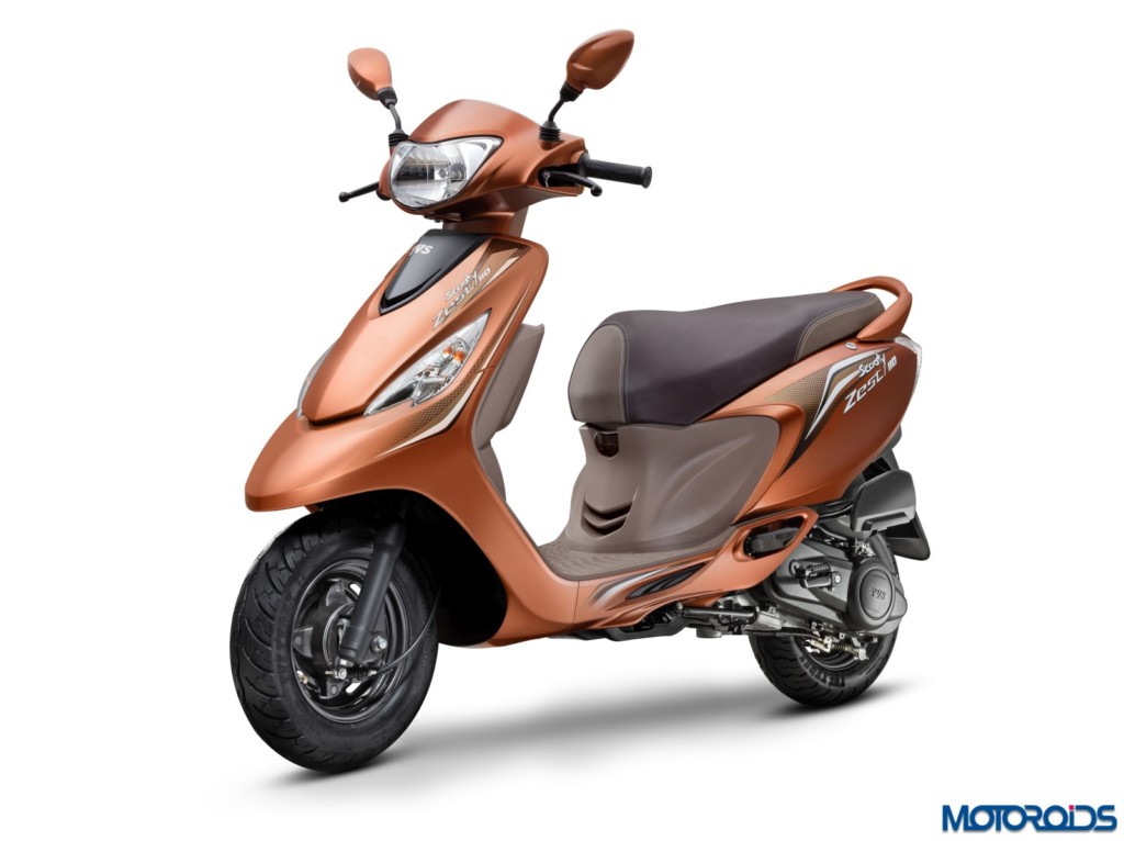 TVS Scooty Zest 110 Himalayan Highs Edition