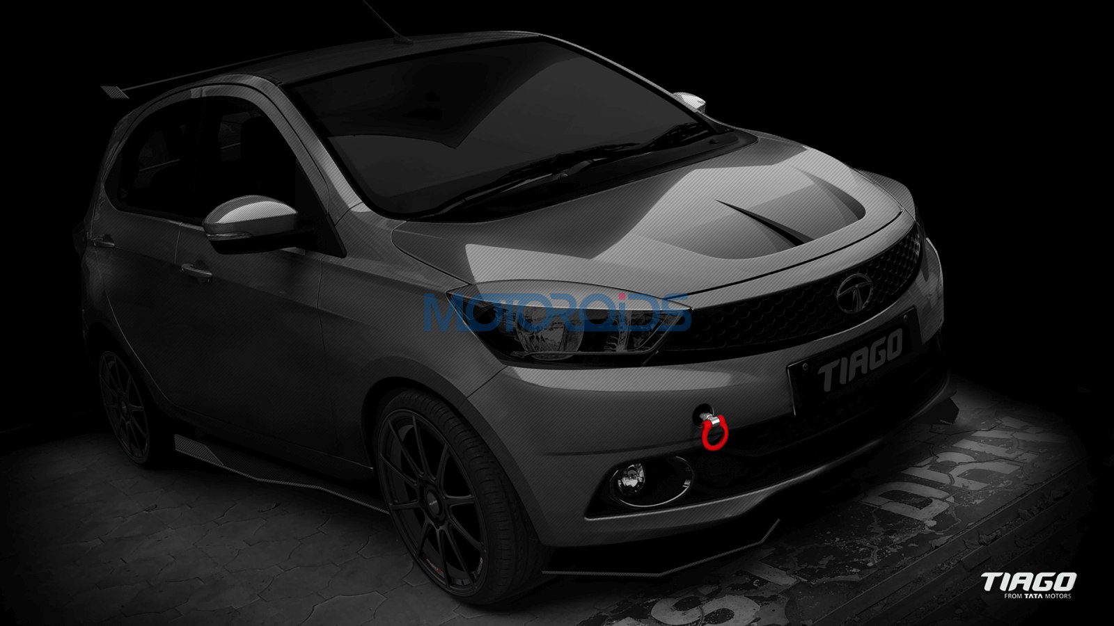 Tata Tiago dark theme render