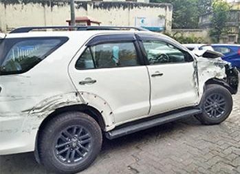 Toyota Fortuner BWSL mishap 1