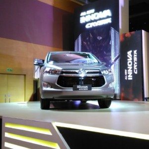 Toyota Innova Crysta official launch