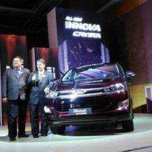 Toyota Innova Crysta official launch