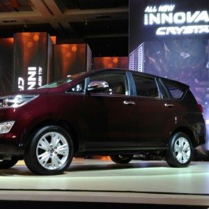 Toyota Innova Crysta official launch