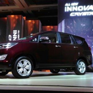 Toyota Innova Crysta official launch