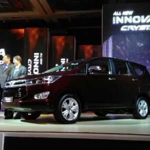 Toyota Innova Crysta official launch