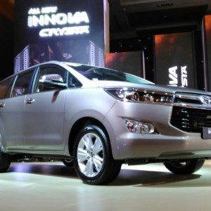 Toyota Innova Crysta official launch