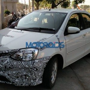 Upcoming Toyota Etios facelift