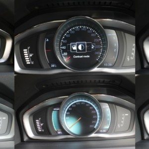 Volvo S  cross country instrument cluster collage