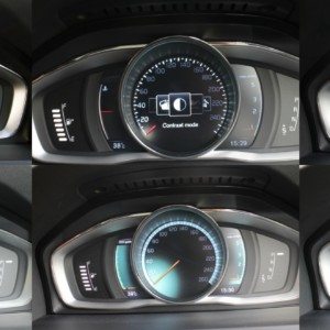Volvo S  cross country instrument cluster collage
