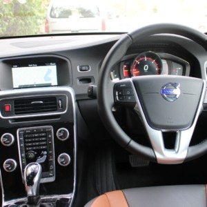 Volvo S Cross Country driver cockpit