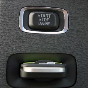 Volvo S Cross Country engine start stop key fob