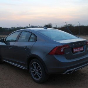 Volvo S Cross Country rear three quarter