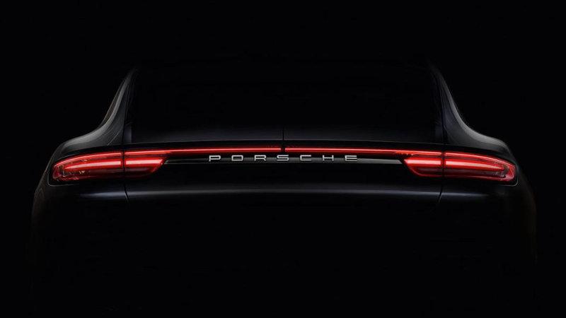 2017 Porsche Panamera teaser