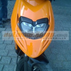 Aprilia SR spied in Pune