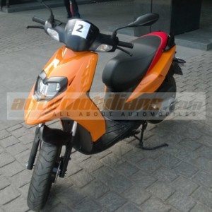 Aprilia SR spied in Pune