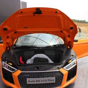 Audi R v Plus Details Storage Compartment