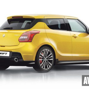 Avto fokus Suzuki swift Render Rear