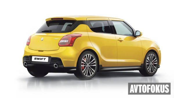 Avto fokus Suzuki swift Render Rear