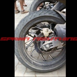 Bajaj Pulsar CS  spied up close