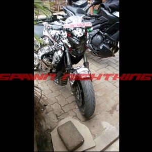 Bajaj Pulsar CS  spied up close