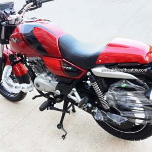 Bajaj V Cocktail wine red colour