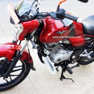 Bajaj V Cocktail wine red colour