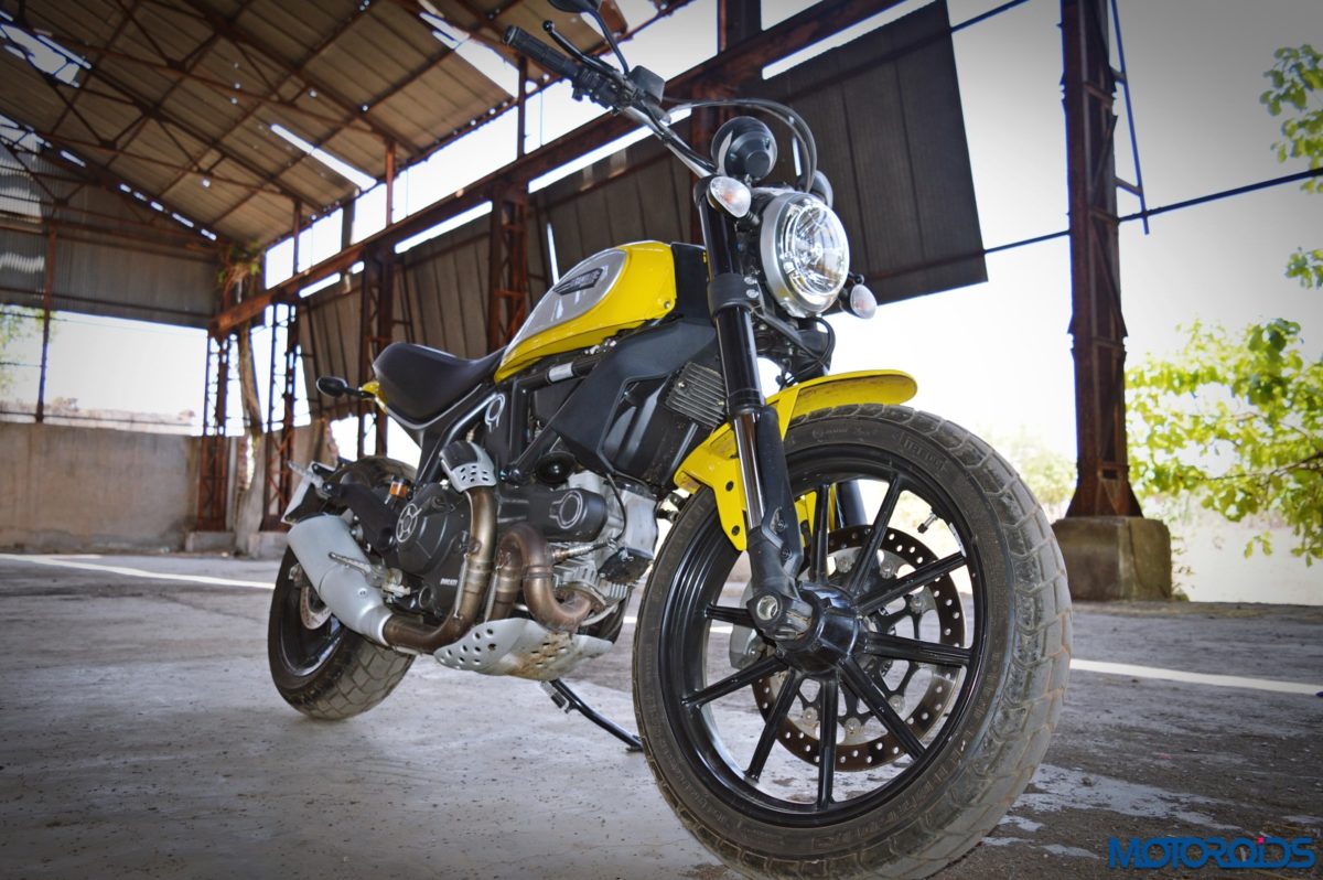 Ducati Scrambler Icon review front