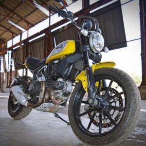 Ducati Scrambler Icon review front