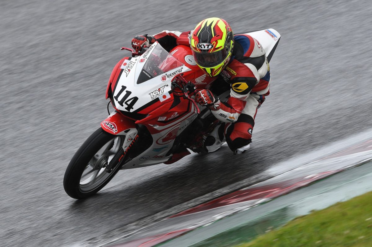 Honda Wheelers racer Hari Krishnan