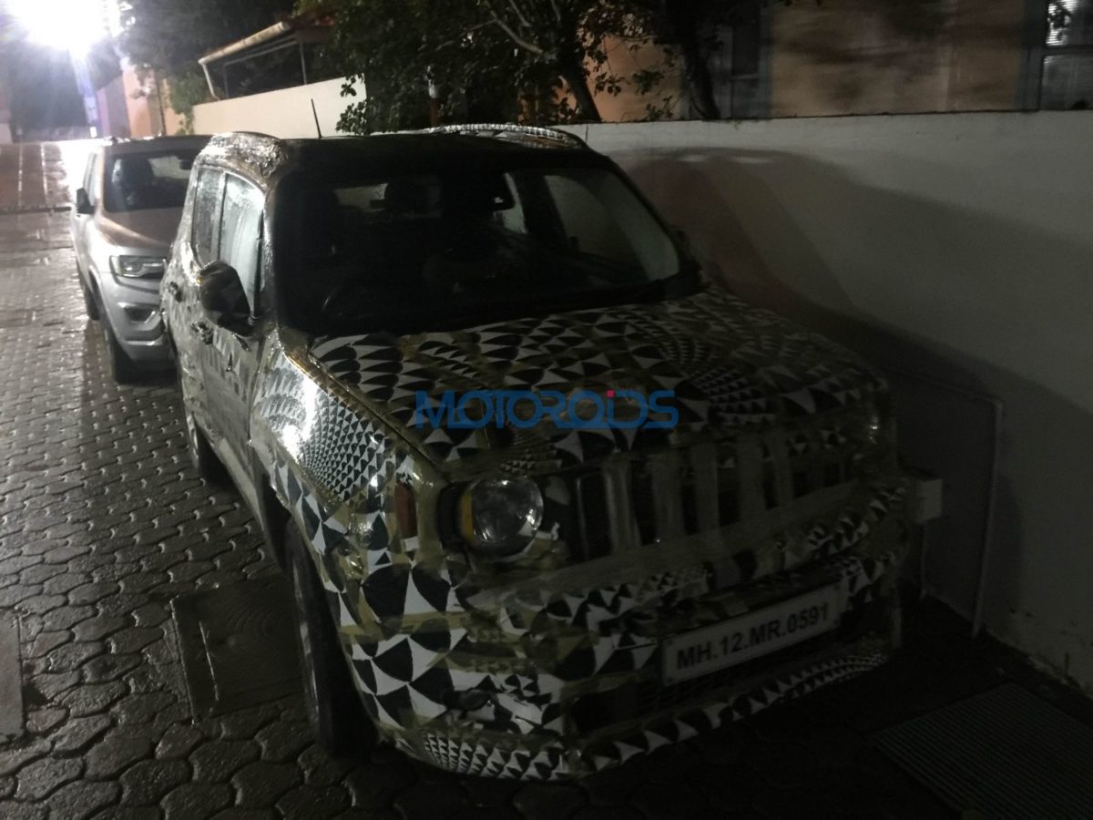 Jeep spied testing