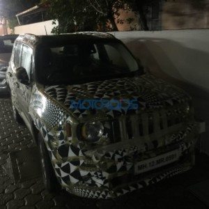 Jeep spied testing