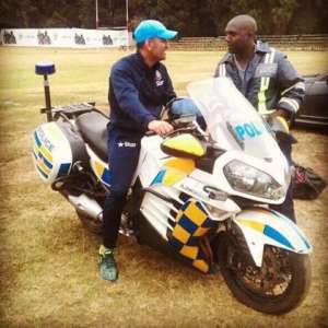 MS Dhoni Kawasaki Concours