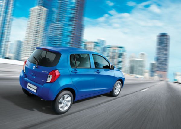 Maruti Suzuki Celerio Blue Rear