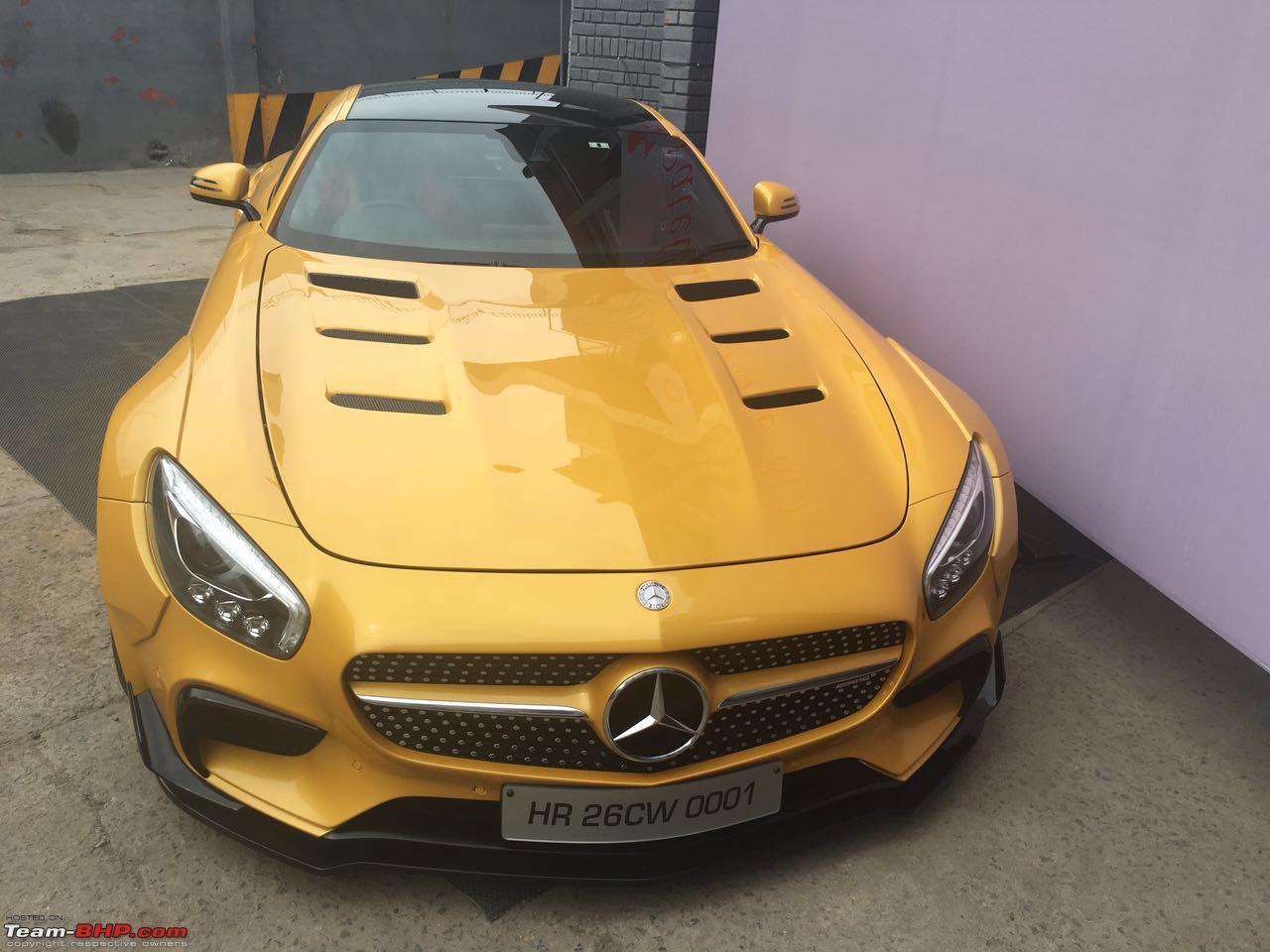 This Tuned, 730 Bhp Mercedes Amg Gt From Delhi With A Wide Body Kit Is  Jaw-Dropping | Motoroids