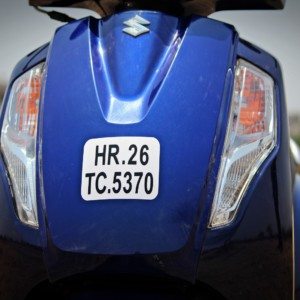 New  Suzuki Access front panel