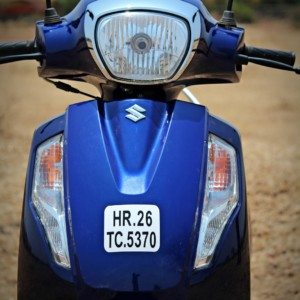 New  Suzuki Access front panel