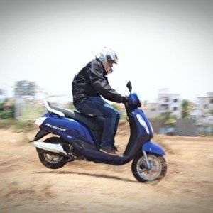 New  Suzuki Access off road