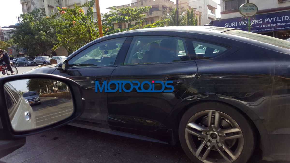 New Audi A Sportback spied in India
