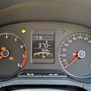 New Volkswagen Ameo instrument cluster and MID