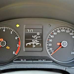 New Volkswagen Ameo instrument cluster and MID