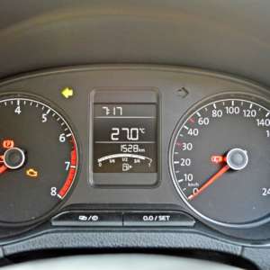 New Volkswagen Ameo instrument cluster and MID