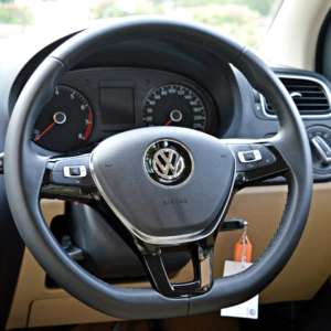 New Volkswagen Ameo steering wheel