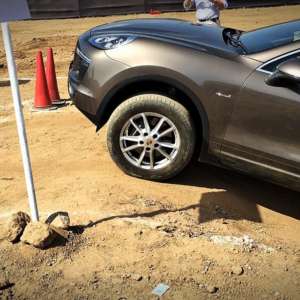 Porsche Cayenne and Macan off roading BKC MMRDA