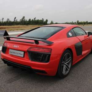 Red Audi R v Plus