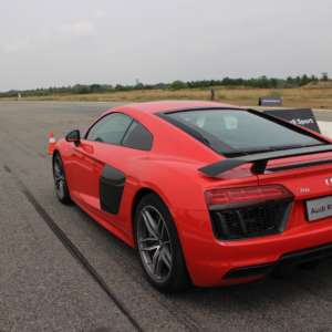 Red Audi R v Plus