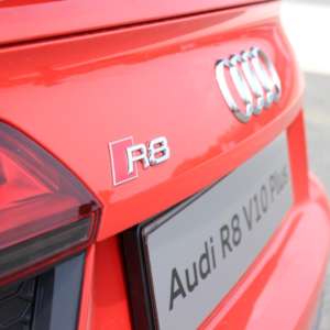 Red Audi R v Plus