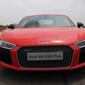 Red Audi R v Plus