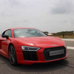 Red Audi R v Plus