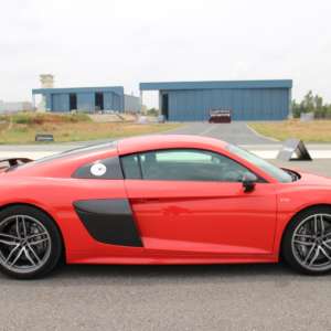 Red Audi R v Plus